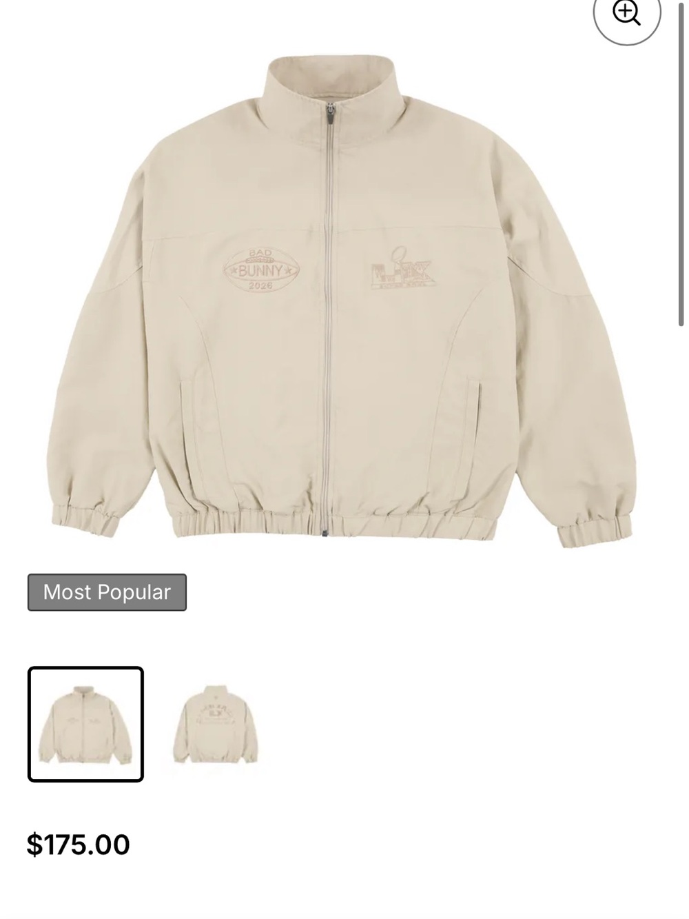 Bad Bunny x Super Tazón Track Jacket